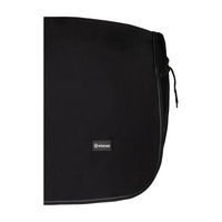 Produktbild von 4Horses Ausreitdecke Livorno Fleece Nierendecke für Pferde Schwarz 155 cm