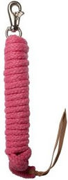 4Horses Bodenarbeitsseil Bullsnap aus Polyester in Rosa 4 m - 4 m – Bild 1 von 2