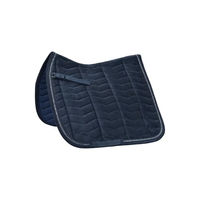 Produktbild von 4Horses Dressurschabracke Leeds für Pferde mit Velours in Blau