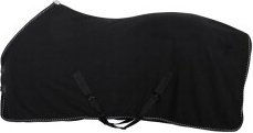4Horses Fleece-Abschwitzdecke Berlin Schwarz 1,45 m – Bild 1 von 7
