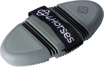 Produktbild von 4Horses Flexibler Massagestriegel aus Silikon für Pferde