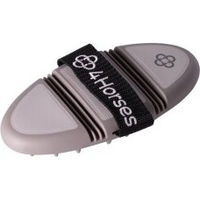 Produktbild von 4Horses Flexibler Massagestriegel aus Silikon in Beige Braun