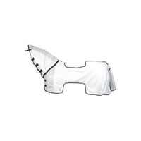 Produktbild von 4Horses Fliegen-Ausreitdecke Lagos aus Polyester in Weiß Silber 125cm
