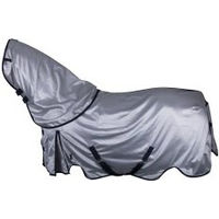 Produktbild von 4Horses Fliegendecke Multi Defender Mesh für Pferde 125 cm