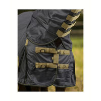 Produktbild von 4HORSES Fliegendecke Sorrent aus Polyester in Grau und Gelb