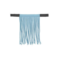 Produktbild von 4HORSES Fliegenfransen Sofia Stirnband für Pferde in Blau aus Nylon