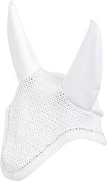 Produktbild von 4Horses Fliegenhaube für Ponys aus Polyester in Weiß