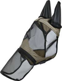 4Horses Fliegenmaske Sevilla Beige aus Polyester Grösse S – Bild 1 von 1