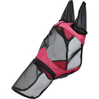 Produktbild von 4Horses Fliegenmaske Sevilla Rosa Größe M aus Polyester