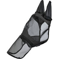 Produktbild von 4Horses Fliegenmaske Sevilla Schwarz aus Polyester Größe L