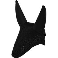 Produktbild von 4Horses Fliegenohren mit Kordel für Ponys in Schwarz aus Polyester