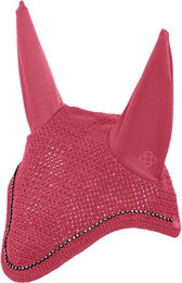 Produktbild von 4HORSES Fliegenohren mit Kristallen für Ponys in Rosa aus Polyester