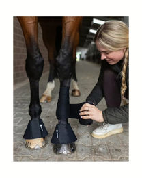 Produktbild von 4Horses Gamaschen aus Neopren Schwarz XXL