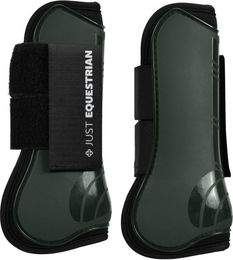 Produktbild von 4HORSES Gamaschen Braga aus Neopren in Grün Schwarz Größe XL