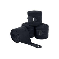Produktbild von 4Horses Gamaschen Lissabon 4er Set aus Polyester für Pferde in Blau und Schwarz
