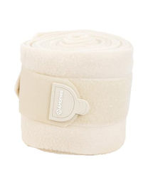 4Horses Gamaschen Lissabon 4er Set für Pferde in Beige aus Polyester – Bild 1 von 3