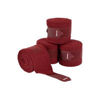 Produktbild von 4Horses Gamaschen Lissabon 4er Set für Pferde in Rot aus Polyester