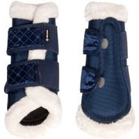 Produktbild von 4Horses Gamaschen Soft Protect Mesh für Pferde Blau Größe L