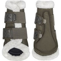 Produktbild von 4Horses Gamaschen Soft Protect Mesh für Pferde in Khaki Größe L