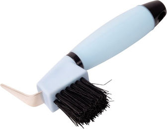 Produktbild von 4Horses Gel-Hufkratzer Bürste für die Hufpflege in Blau