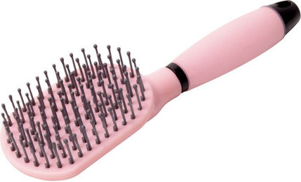 Produktbild von 4Horses Gel-Mähnen- und Schweifbürste aus Kunststoff in Rosa