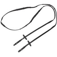Produktbild von 4Horses Gurtzügel 2 Line für Warmblut aus Nylon in Schwarz