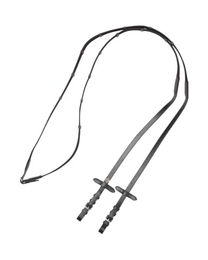 Produktbild von 4Horses Gurtzügel aus Leder für Ponys in Schwarz