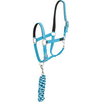Produktbild von 4Horses Halftererset Sportsline mit Strick