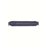 Produktbild von 4HORSES Halfterset Just Equestrian mit Strick Blau für Warmblut