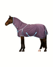 4HORSES Halsteil Davos Rot Polyester Größe M – Bild 1 von 3