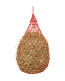 4Horses Heunetz Toledo für Pferde aus Kunststoff in Rot – Bild 1 von 2