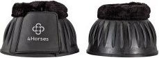 4Horses Hufglocken Berlin für Pferde Schwarz Größe M aus Kunststoff – Bild 1 von 5