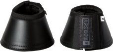 4Horses Hufglocken Extra Strong für Kaltblut Pferde Schwarz – Bild 1 von 2