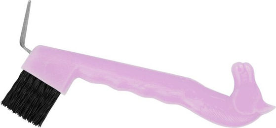 Produktbild von 4HORSES Hufkratzer Pferdekopf aus Kunststoff in Rosa