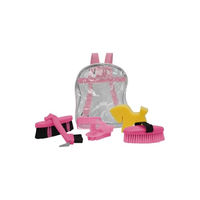 Produktbild von 4Horses Kinder Putzrucksack für Pferdepflege in Rosa
