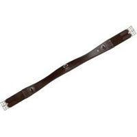 Produktbild von 4Horses Leder-Sattelgurt geschweift braun 1,35 m