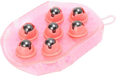 4Horses Massagebürste Magnet aus Silikon in Rosa – Bild 1 von 2