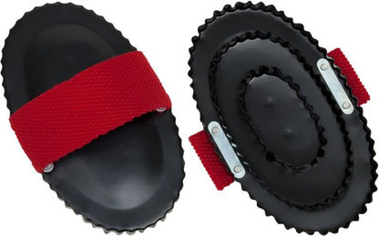 Produktbild von 4Horses Metallstriegel Schwarz