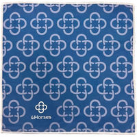 Produktbild von 4Horses Mikrofasertuch zur Fellpflege aus Polyester Blau 40 x 40 cm