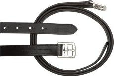 4Horses Nummerierte Steigbügelriemen aus Leder Schwarz 150cm – Bild 1 von 2