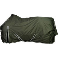 Produktbild von 4Horses Outdoordecke Kalmar für Pferde aus Polyester in Grün 115 cm