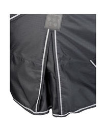 4Horses Outdoordecke Kalmar Highneck Regendecke für Pferde mit 50g Füllung wasserdicht und atmungsaktiv – Bild 1 von 4