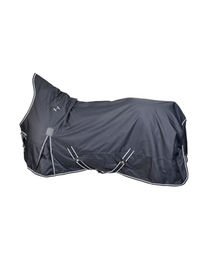 4Horses Outdoordecke Kalmar Highneck Regendecke für Pferde mit 50g Füllung wasserdicht und atmungsaktiv – Bild 1 von 6