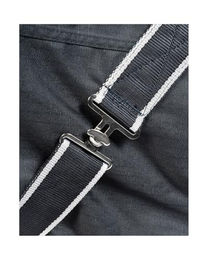 4Horses Outdoordecke Kalmar Highneck Winterdecke für Pferde mit 100g Füllung Blau 145 cm – Bild 1 von 5