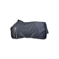 Produktbild von 4Horses Outdoordecke Kalmar wasserdichte Winterdecke für Pferde mit 100g Füllung
