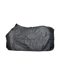 4Horses Pferde Unterdecke aus Polyester mit 200g Füllung in Schwarz oder Grau 165 cm – Bild 1 von 5