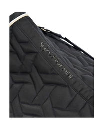 4Horses Schabracke Bolton für Pferde mit atmungsaktiver Polsterung aus Polyester in Blau oder Schwarz – Bild 1 von 7