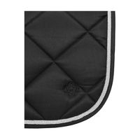 Produktbild von 4Horses Schabracke Brooklyn Sattelunterlage für Ponys in Schwarz aus Polyester