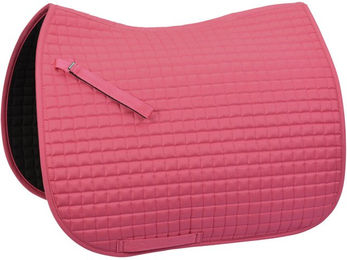 Produktbild von 4Horses Schabracke Lissabon für Ponys aus Polyester in Schwarz oder Rosa
