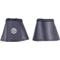 Produktbild von 4Horses Springglocken Townsville Gamaschen für Pferde aus Neopren Schwarz Größe L